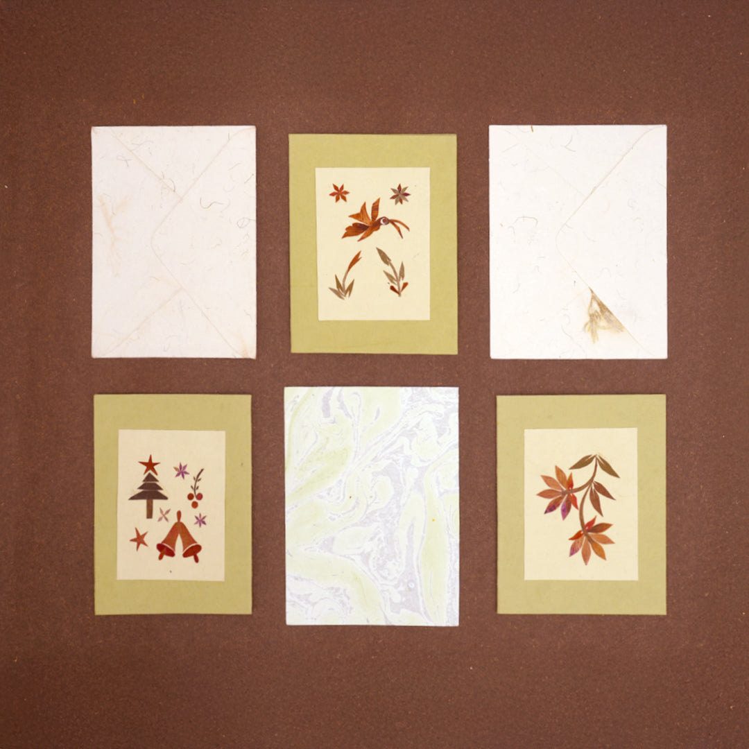 Butterfly Marble Card with Envelope