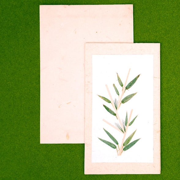 Bamboo Botanical Card