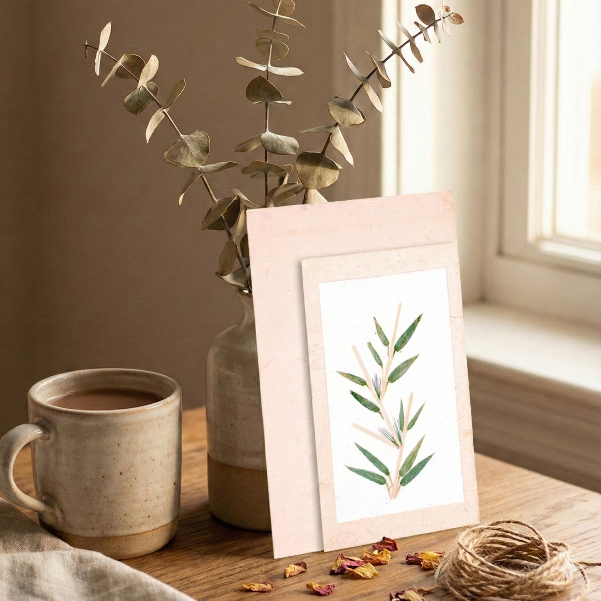 Bamboo Botanical Card