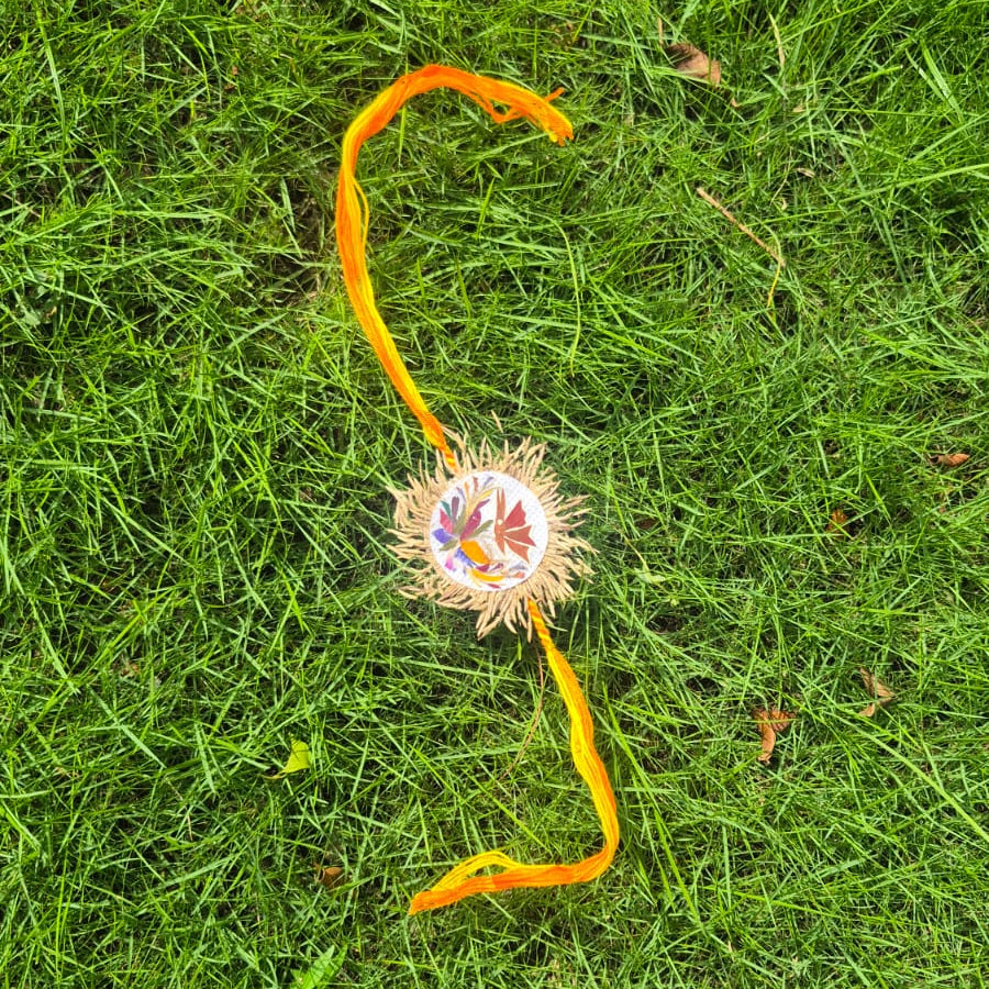 Floral Bloom Handcrafted Rakhi