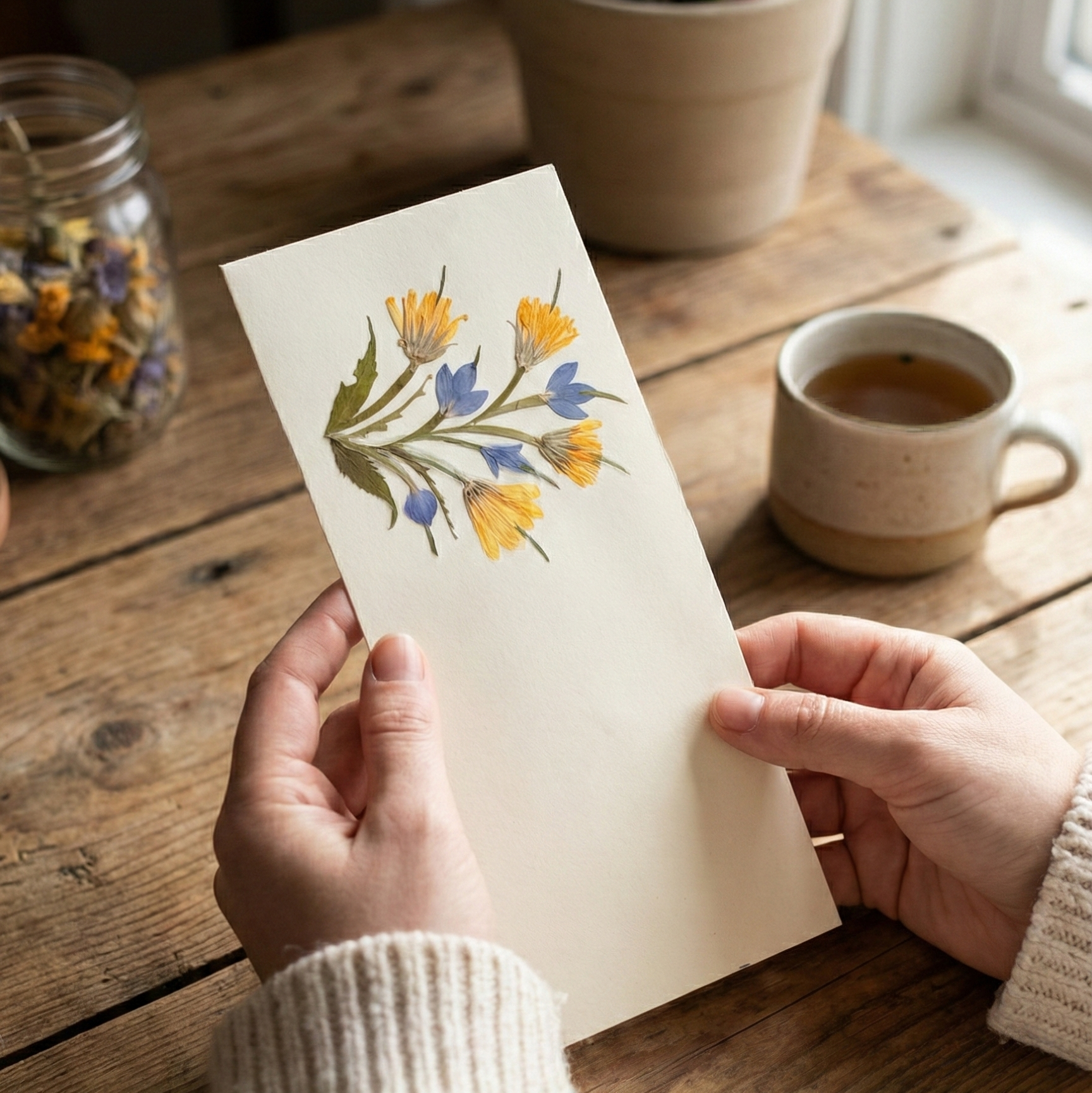 Calendula Currrency Envelopes - Set of 2