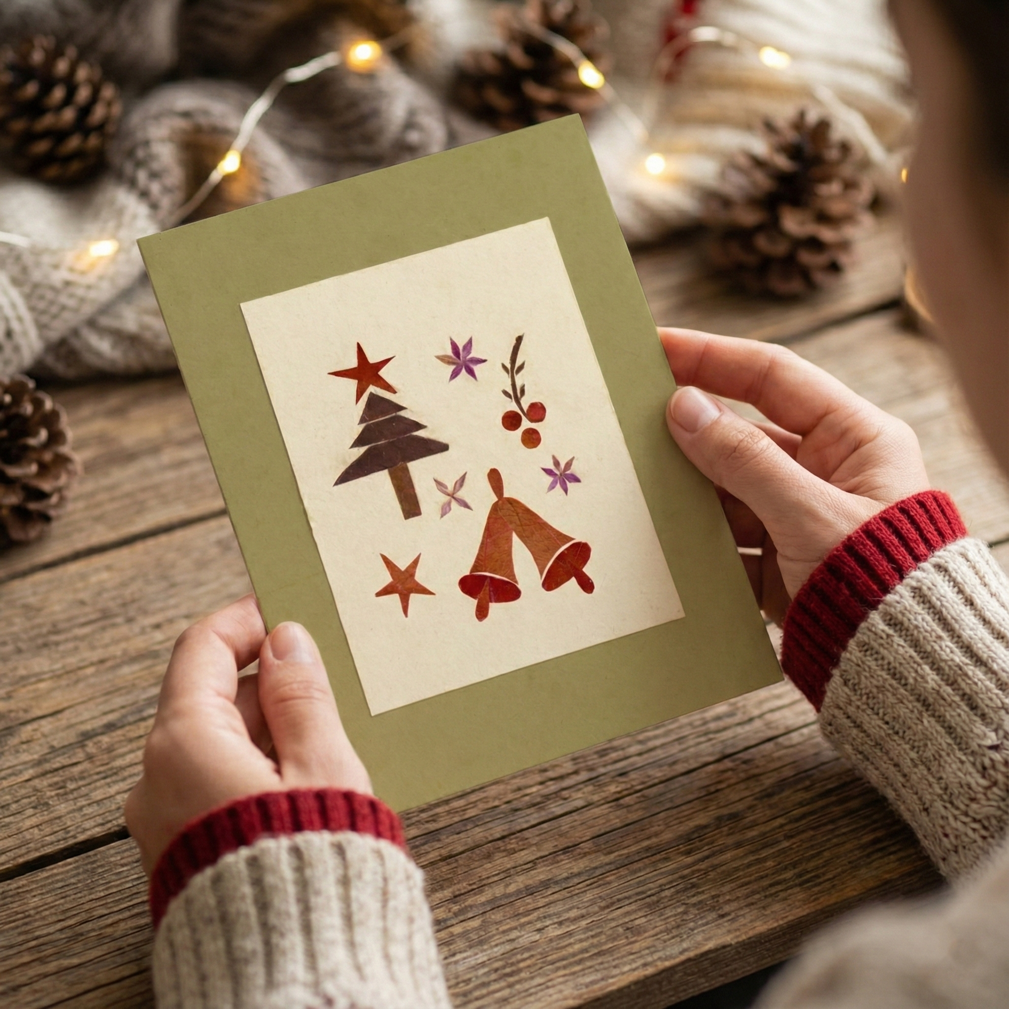 Christmas Card with Envelope