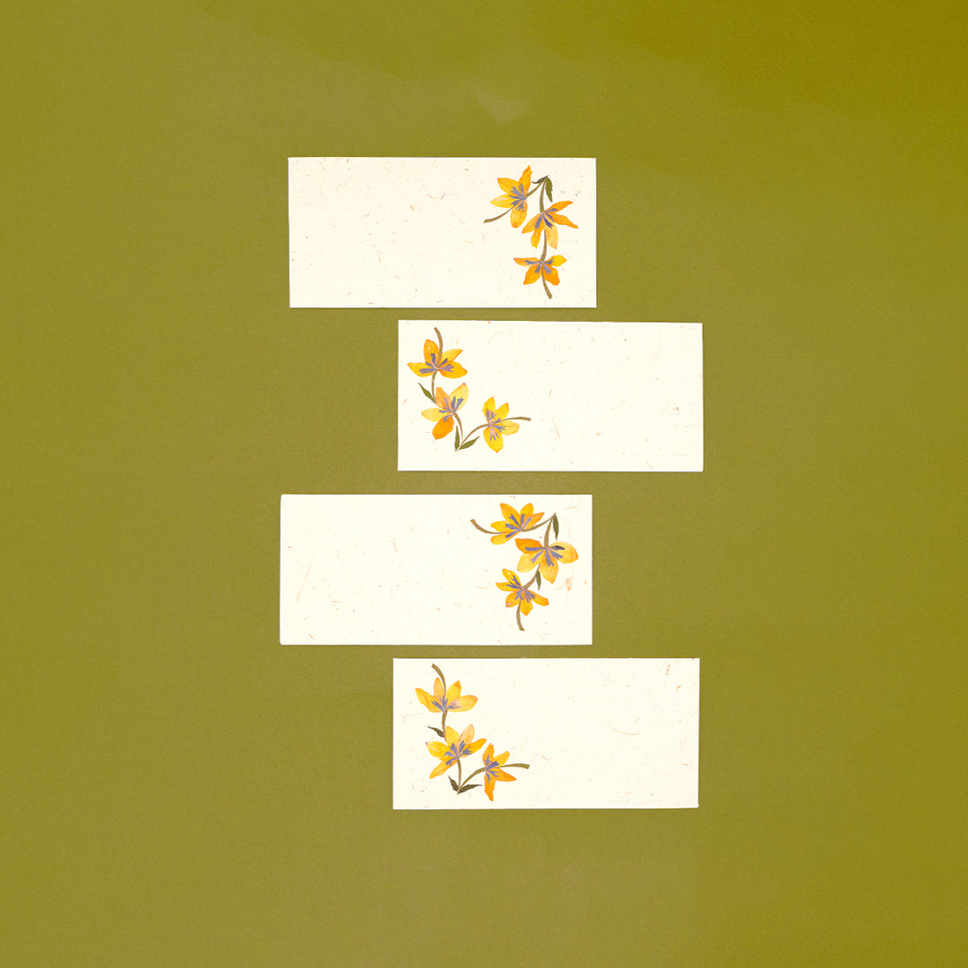 Sunflower Currency Envelopes - Set of 4