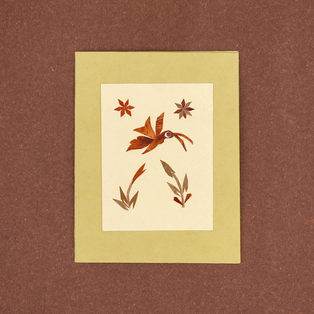 Butterfly Marble Card with Envelope