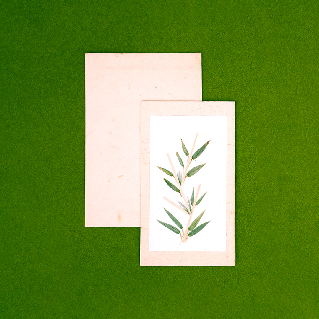 Bamboo Botanical Card